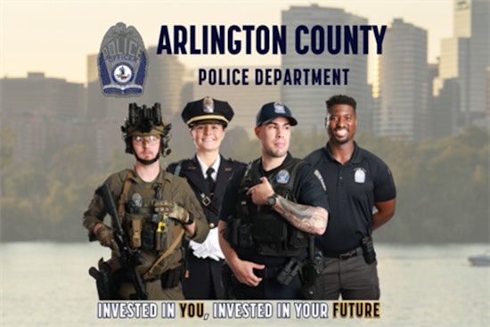 Arlington County Police Department Raises Starting Salary to $90,012, Highest in National Capital Region