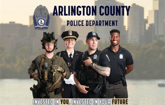 Arlington County Police Department Raises Starting Salary to $90,012, Highest in National Capital Region