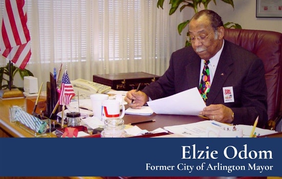 Arlington Mourns Passing of Trailblazing First Black Mayor, Elzie Odom at Age 96