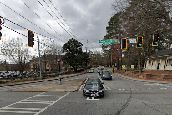 Atlanta Police SUV and Mercedes Collide in Buckhead, Prompting Traffic Disruption and Investigation