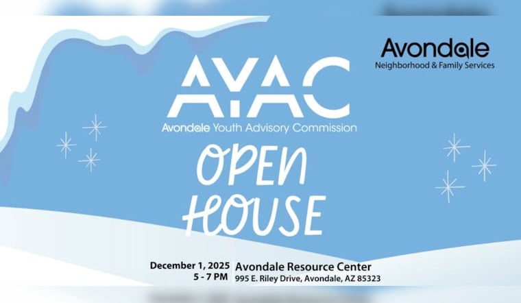 Avondale Hosts Youth Advisory Commission Open House with Movie Night