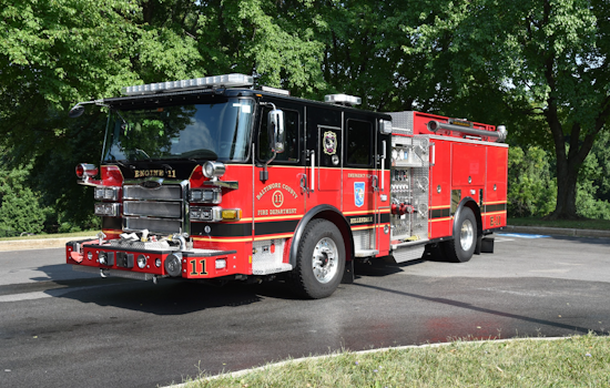 Baltimore County Firefighters Tame 20-Acre Brush Fire in Cockeysville-Timonium Amid Strong Winds