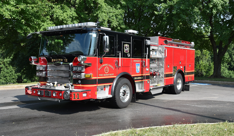Baltimore County Firefighters Tame 20-Acre Brush Fire in Cockeysville-Timonium Amid Strong Winds