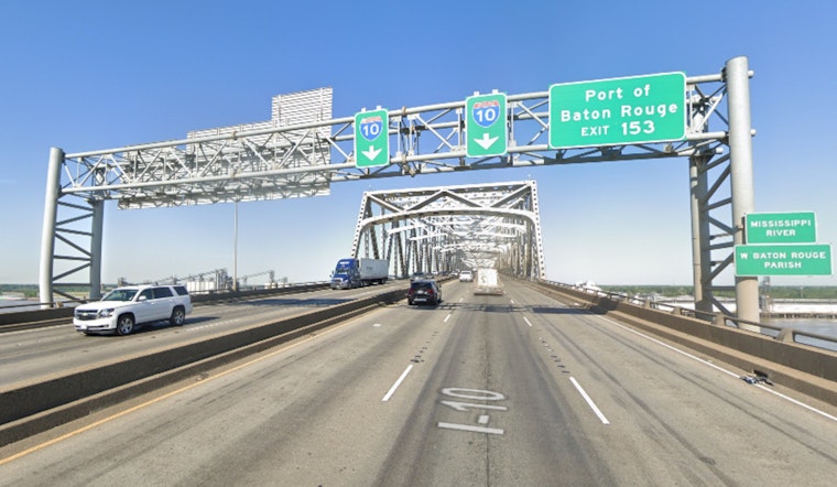 Baton Rouge Drivers Warned of I-10 Night Closures from College Drive to Government Street for Widening Project