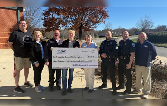 Bill McDonald Scholarship Fund Donates $4,500 to Support Hickory's Youth Programs
