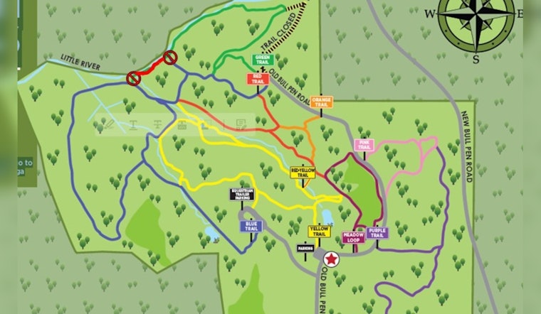 Birmingham Park's Green Trail Partial Closure Aids Habitat Restoration in Milton