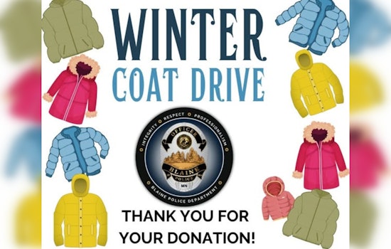 Blaine Police Department Spearheads Annual Winter Coat Drive to Support Community