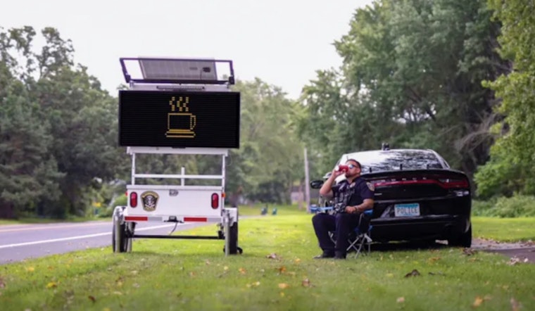 Bloomington Police Scoop Top Prize in National Traffic Safety Contest with Creative Radar Sign Video