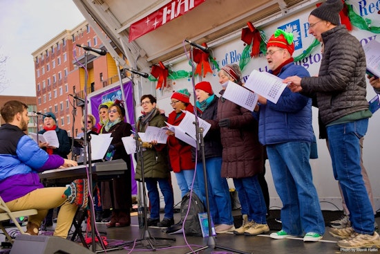 Bloomington's Holiday Market Sparks Festive Spirit with Crafts, Music, and Santa Appearance