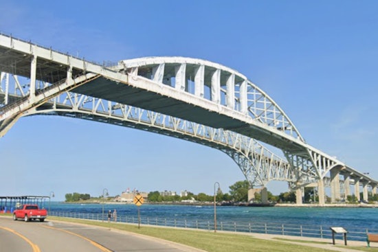 Blue Water Bridge Plaza Expansion Nears First Phase Completion