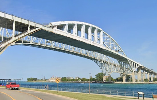 Blue Water Bridge Plaza Expansion Nears First Phase Completion