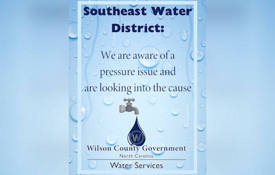 Boil Water Advisory Issued in Southeast Water District of Wilson County Following Main Break