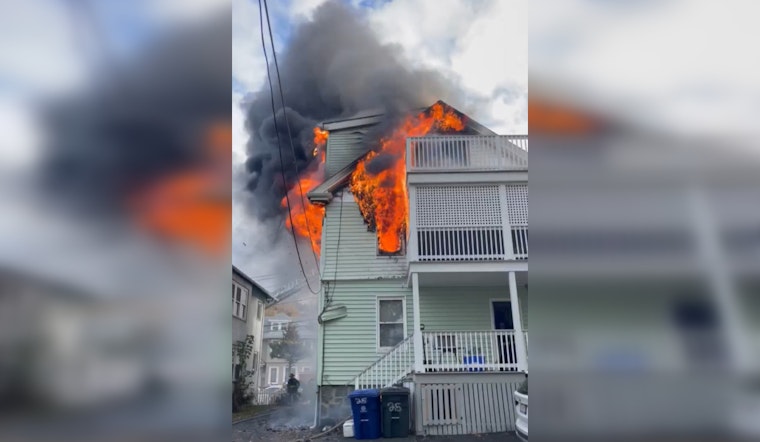 Boston Firefighter Injured, 2 Displaced After 2-Alarm Blaze Tears Through Dorchester Home