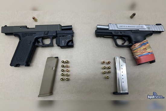 Boston Police Arrest Two Suspects and Seize Illicit Firearms During Dorchester Traffic Stop
