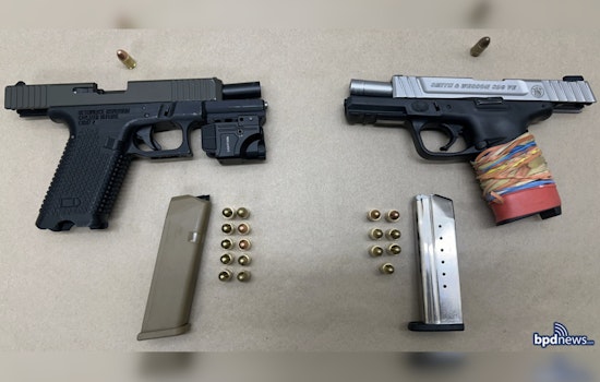 Boston Police Arrest Two Suspects and Seize Illicit Firearms During Dorchester Traffic Stop