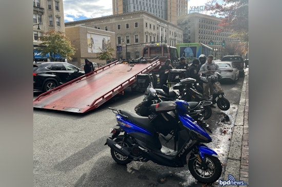 Boston Police Crack Down on Scooter Violations Near Northeastern University