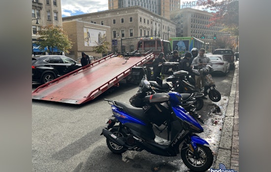 Boston Police Crack Down on Scooter Violations Near Northeastern University