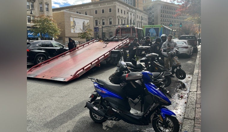 Boston Police Crack Down on Scooter Violations Near Northeastern University