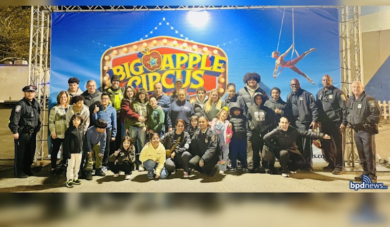 Boston Police Officers Build Community Bonds at The Big Apple Circus with Local Youth and Families