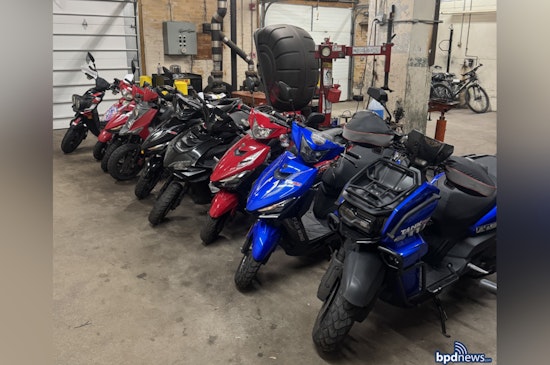Boston Police Seize Nine Mopeds in Enforcement Blitz Against Traffic Violations in Hyde Park
