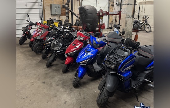 Boston Police Seize Nine Mopeds in Enforcement Blitz Against Traffic Violations in Hyde Park