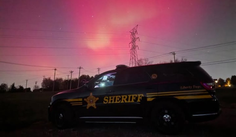 Butler County, Ohio Awed by Rare Glimpse of Northern Lights, Embraces Celestial Surprise