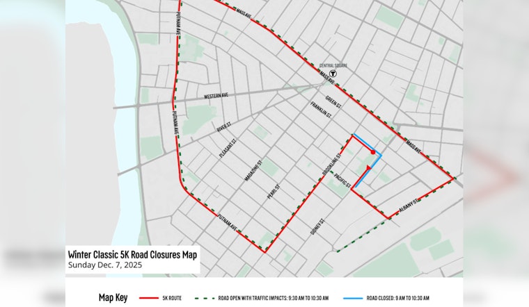 Cambridge Gears Up for Festive Winter Classic 5K, Road Closures Expected Near Central Square