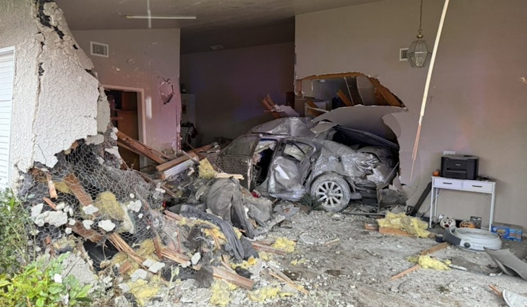 Car Crashes Into Hemet Home, Injuring Four and Displacing Seven Residents