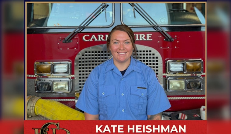 Carmel Fire Department Welcomes Veteran Firefighter-Paramedic Kate Heishman to Their Team