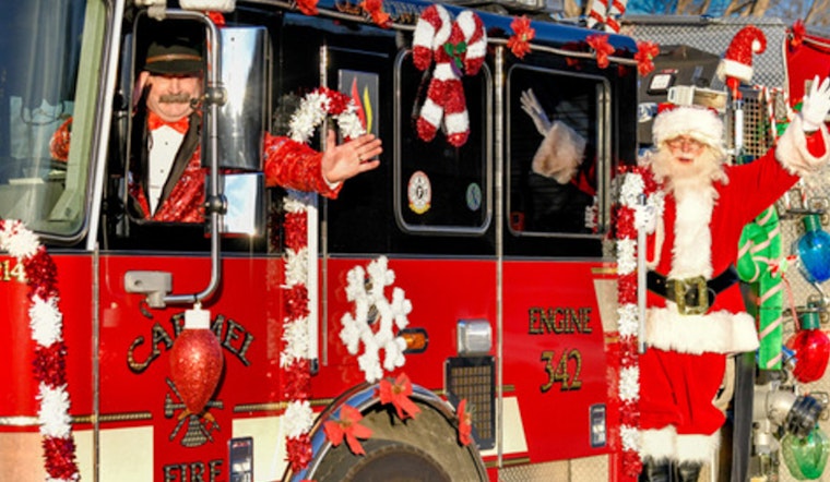 Carmel Gears Up for Festive Santa Tours with Police and Fire Department Escorted Processions