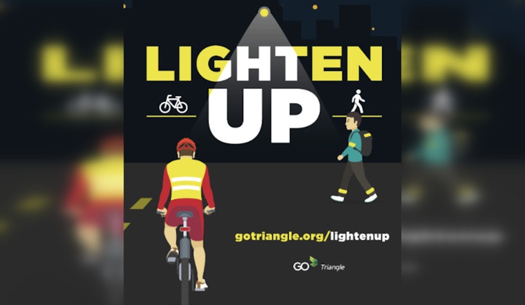 Carrboro's "Lighten Up!" Event Aims to Boost Pedestrian and Cyclist Safety with Free Gear Distribution