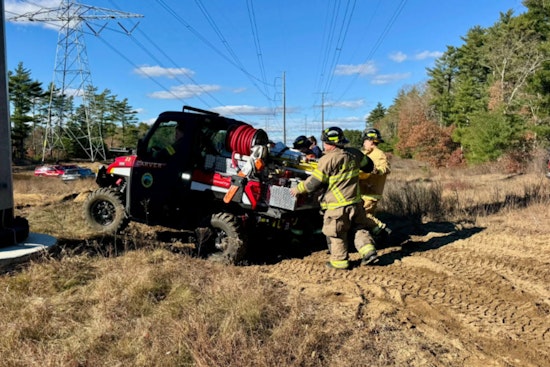 Carver Fire Department Skillfully Rescues Injured Dirt Bike Rider with Specialized UTV, Patient Airlifted to Boston Trauma Center