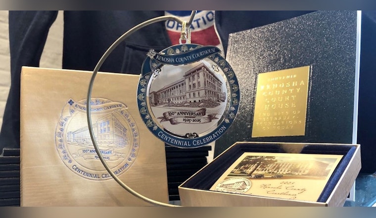 Celebrating a Century Kenosha County Courthouse Unveils Commemorative Ornament and Book for 100th Anniversary