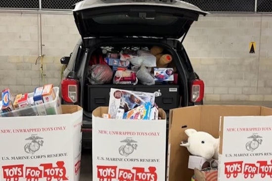 Champlin Police Mobilize Community for Toys for Tots Drive, Encouraging Donations to Brighten Children's Holidays