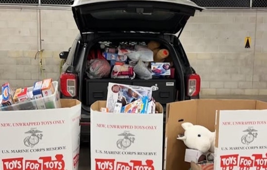 Champlin Police Mobilize Community for Toys for Tots Drive, Encouraging Donations to Brighten Children's Holidays