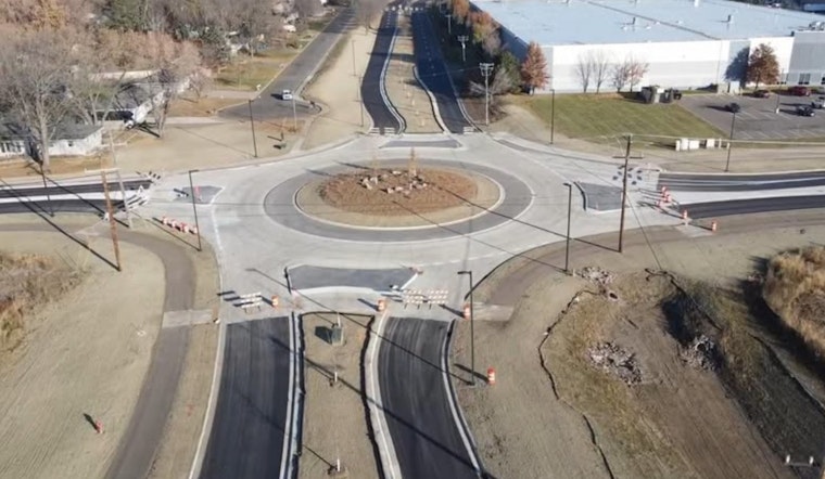 Champlin's 109th Avenue & Jefferson Highway Roundabout Set for Thursday Reopening After Final Touches