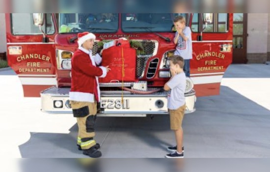 Chandler Fire Department Sparks Joy with Annual Toy Drive and Holiday Toy Ride Event