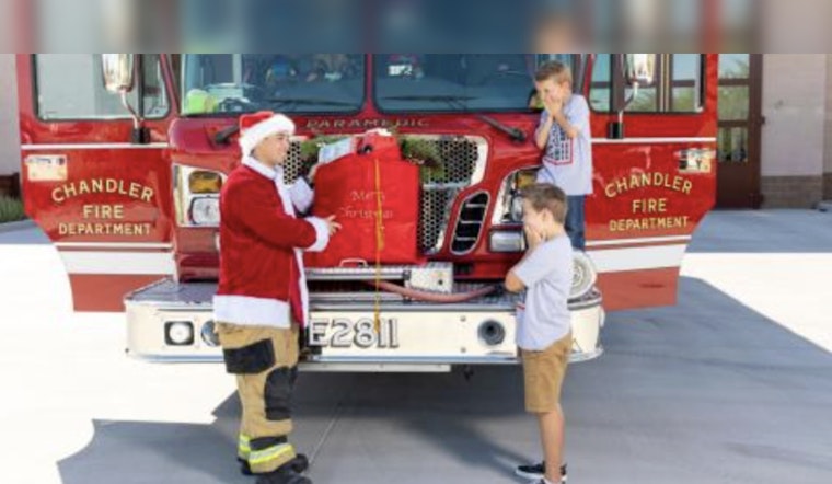 Chandler Fire Department Sparks Joy with Annual Toy Drive and Holiday Toy Ride Event