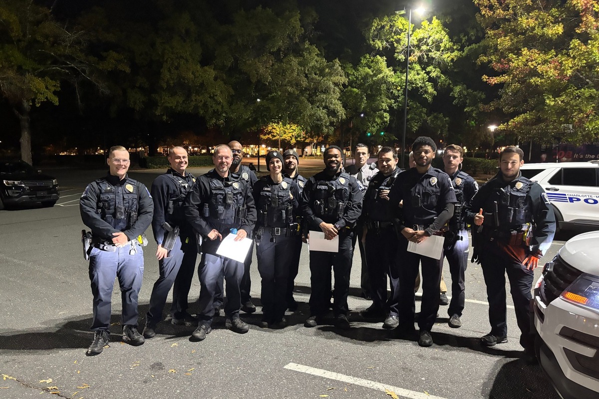 Charlotte-Mecklenburg Police's DWI Task Force Conducts Saturation
