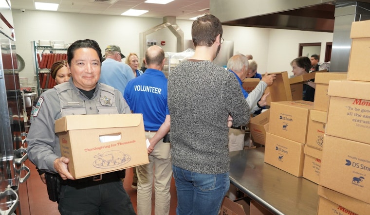 Chatham County Sheriff's Office Delivers Thanksgiving Meals to Residents in Heartwarming Tradition