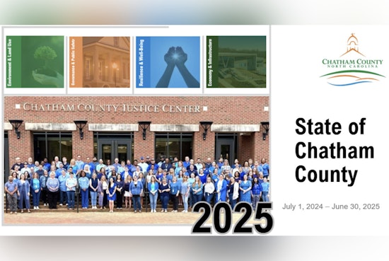 Chatham County's State of the County Report Highlights Green Initiatives, Broadband Expansion, and Economic Growth in Pittsboro Meeting