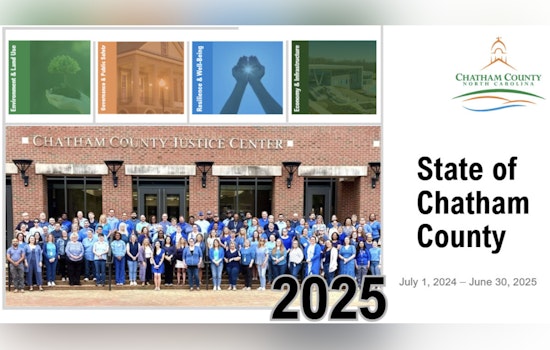 Chatham County's State of the County Report Highlights Green Initiatives, Broadband Expansion, and Economic Growth in Pittsboro Meeting