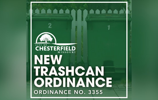 Chesterfield, MO Residents Granted Extended Time for Trashcan Retrieval Under New Ordinance