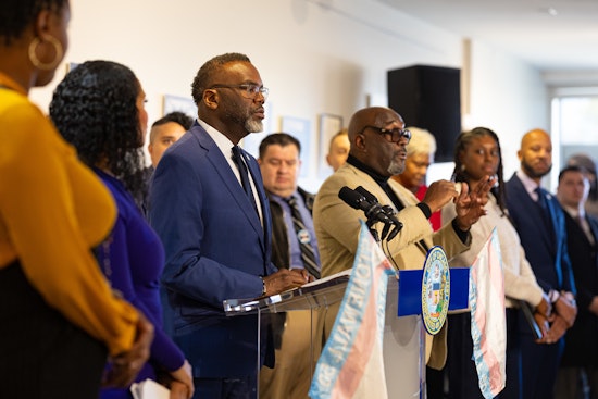 Chicago Mayor Brandon Johnson Unites with LGBTQ+ Leaders to Honor Transgender Awareness Week