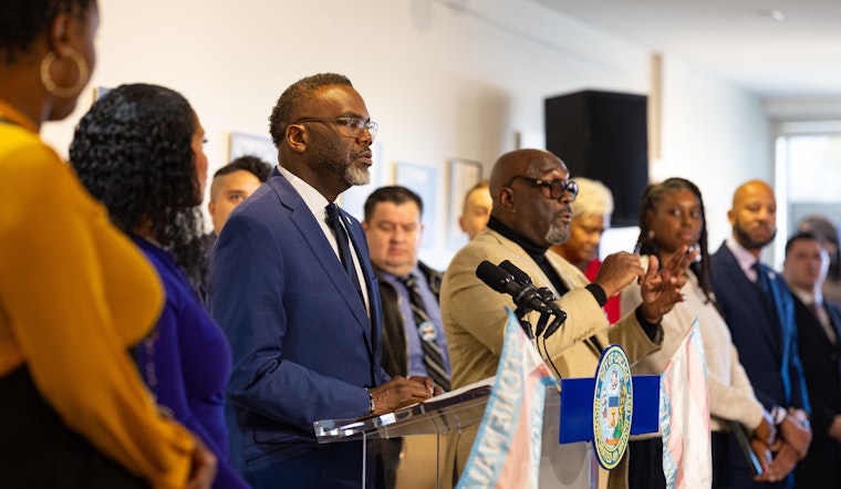 Chicago Mayor Brandon Johnson Unites with LGBTQ+ Leaders to Honor Transgender Awareness Week