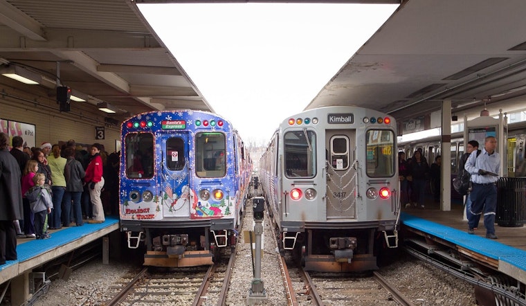Chicago's CTA Holiday Train and Bus Bring Festive Cheer to Local Commuters for the 34th Year