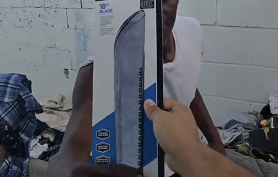 Chicago TikToker Hands Out Machetes to Homeless, Sparks Outrage in Bizarre Viral Video Stunt