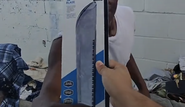 Chicago TikToker Hands Out Machetes to Homeless, Sparks Outrage in Bizarre Viral Video Stunt