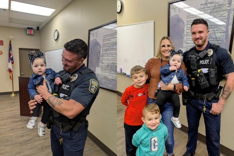 Chillicothe Officer Honored with Medal of Merit for Saving Infant's Life