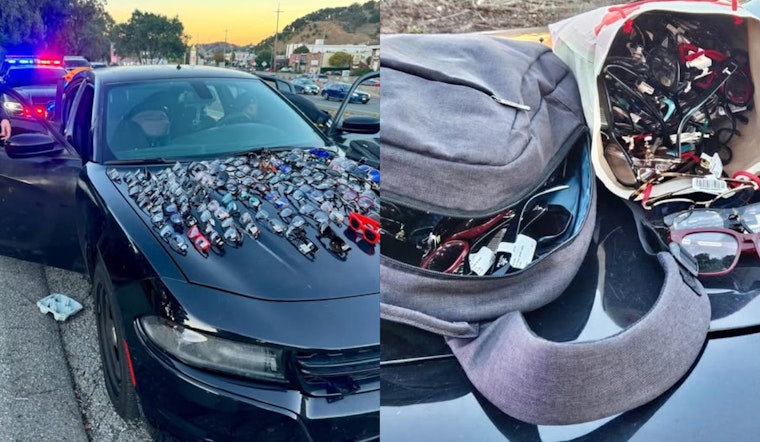 CHP and Novato Police Recover $20K Worth of Stolen Eyewear in Collaborative Bust